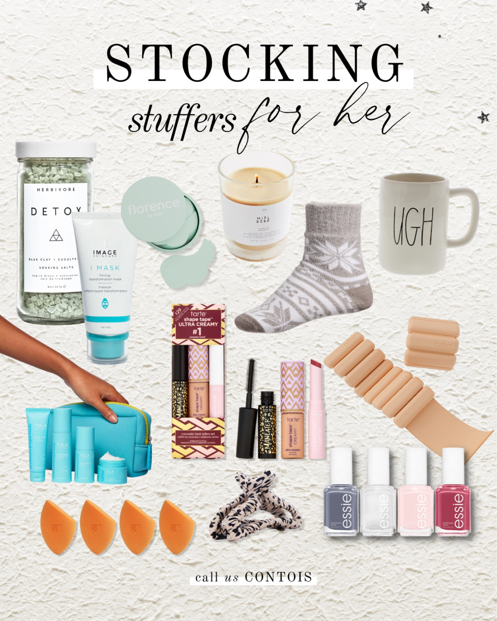 Stocking stuffer ideas for her! 🤎

| Christmas gifts, gift ideas for her, holiday inspiration, stocking gifts, small gifts, last minute gifts, gifts for mom | 

#LTKHoliday #LTKSeasonal #LTKbeauty