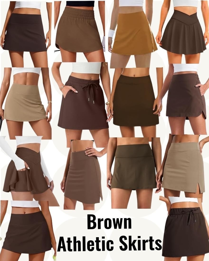 Brown Athletic skirts

#LTKSaleAlert #LTKActive #LTKootd