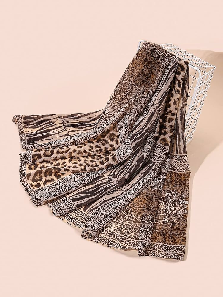 Leopard Print Scarf | Amazon (US)