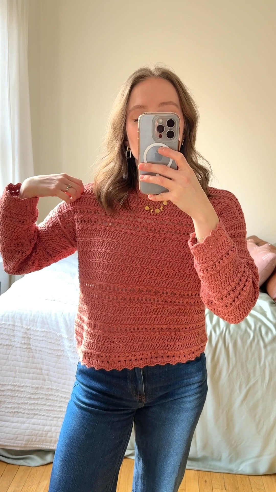 Ootd
On sale cotton scalloped sweater from Abercrombie. True to size. Jeans inseam 28 size 25. I’m 5ft 2 117lbs usually 0-2 in jeans 

#LTKSaleAlert #LTKPetite