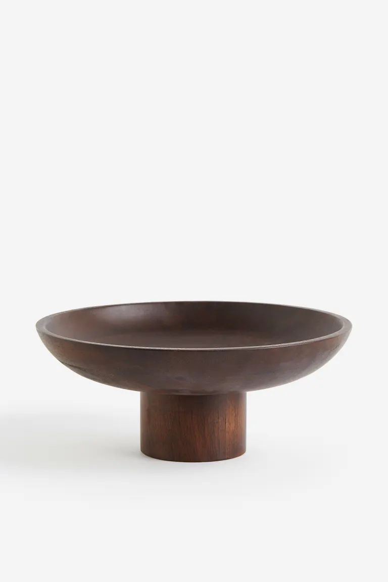 Wooden Pedestal Bowl | H&M (US)