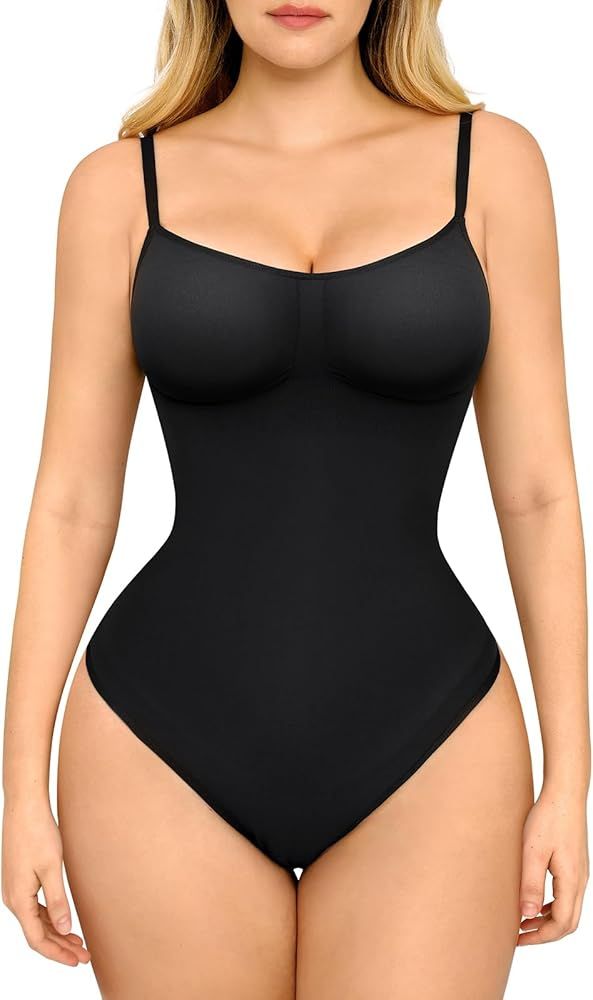 FeelinGirl Shapewear Bodysuit Tummy Control Faja for Women Seamless Sculpting Butt Lifter Body Sh... | Amazon (US)