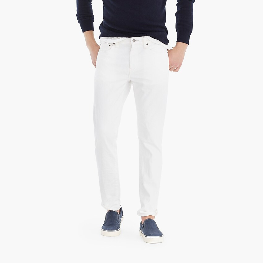 484 Slim-fit stretch jean in white | J. Crew US