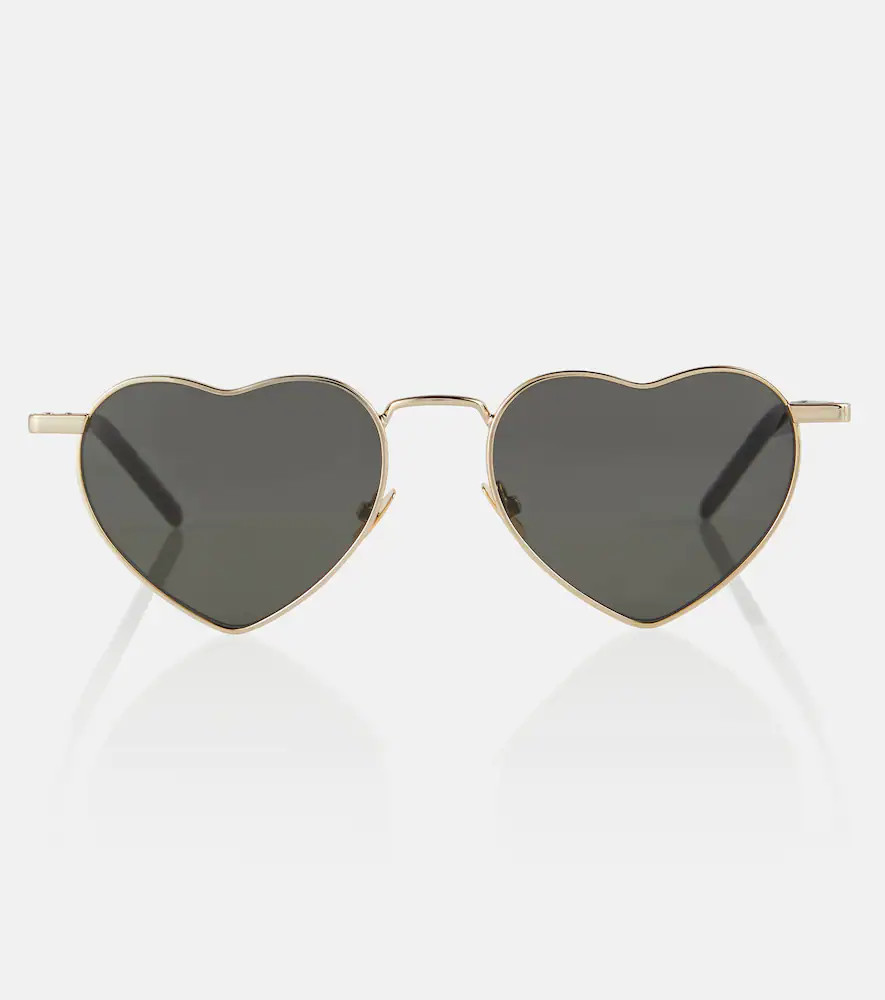 Saint Laurent SL 301 Loulou heart-shaped sunglasses | Mytheresa (US/CA)
