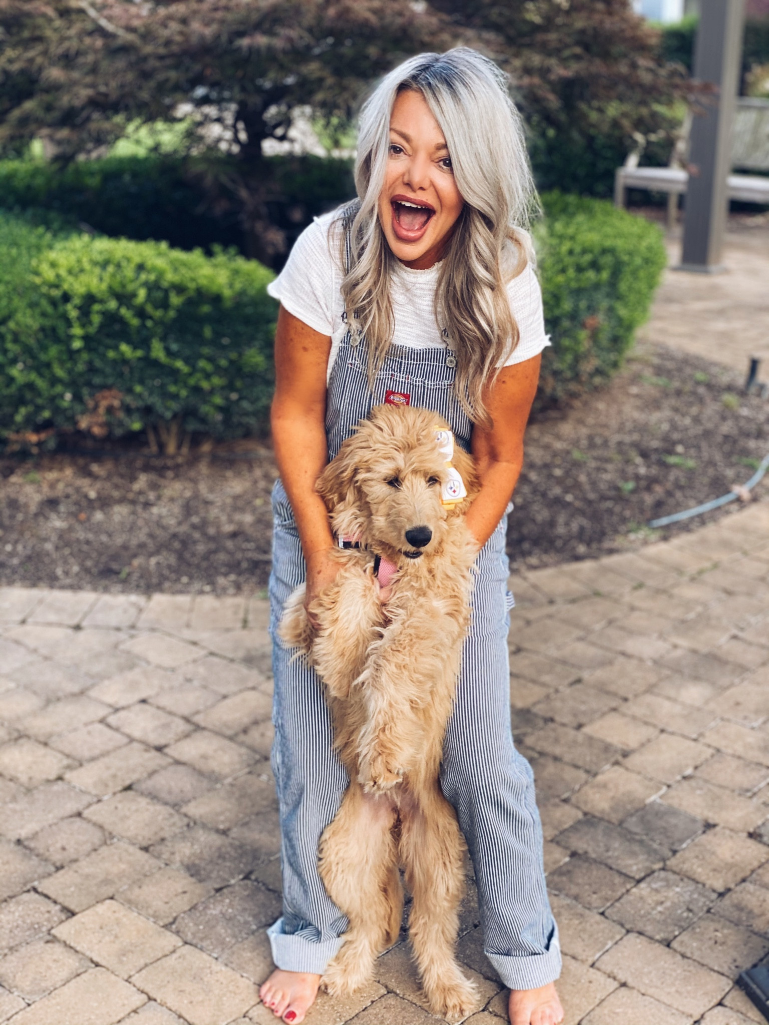 Dickies Striped Overalls! #overalls #jumpsuit 

#LTKover40 #LTKfindsunder50