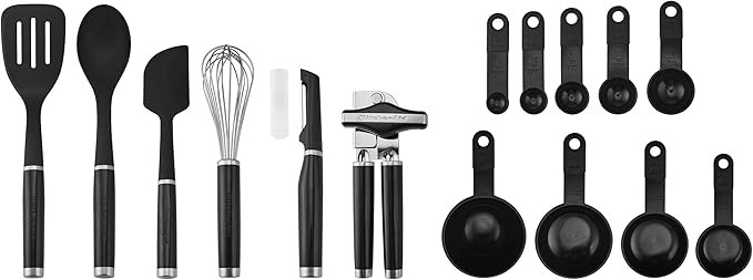 KitchenAid Classic Tool and Gadget Set, 15-Piece, Black | Amazon (US)