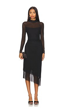 Steve Madden Blare Dress in Black Multi from Revolve.com | Revolve Clothing (Global)