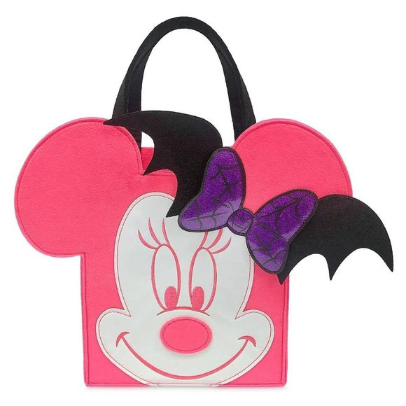 Disney Store Halloween Minnie Mouse Glow in the Dark Pink Trick or Treat Bag | Poshmark