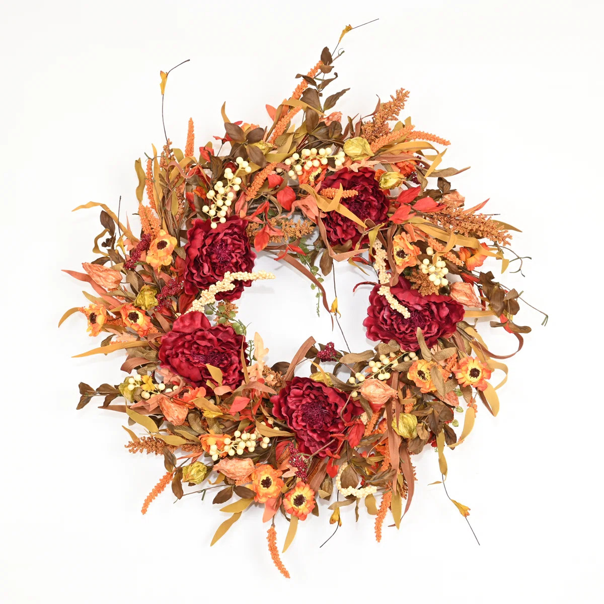 Handcrafted Faux 26'' Wreath | Wayfair North America