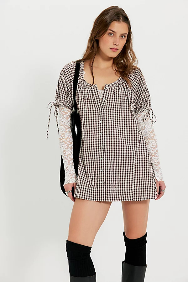 Farley Gingham Tunic | Free People (Global - UK&FR Excluded)