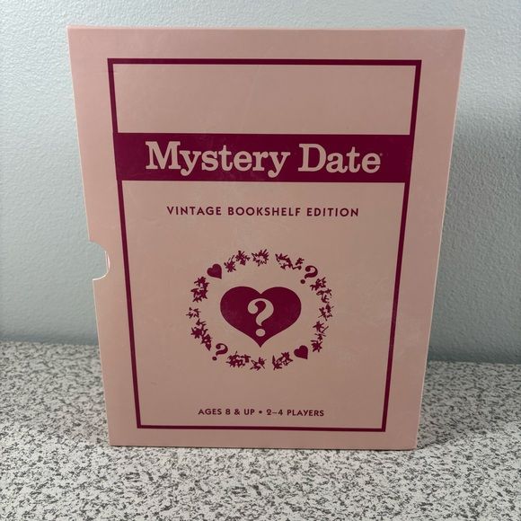 Mystery Date Vintage Bookshelf Edition Deluxe Dating Board Game 100% Complete | Poshmark