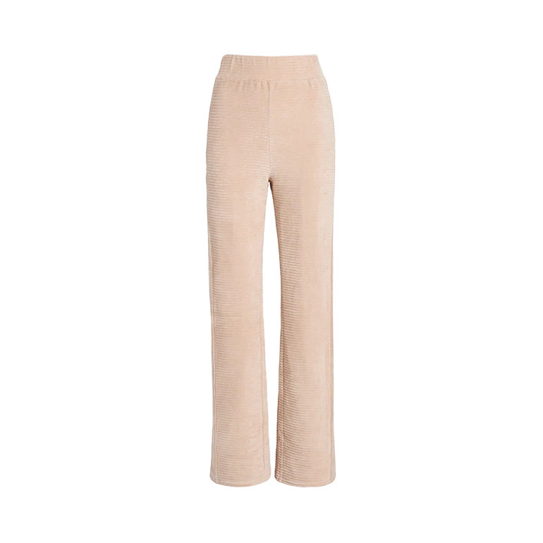Textured Wide Leg Pant | Nuuds US