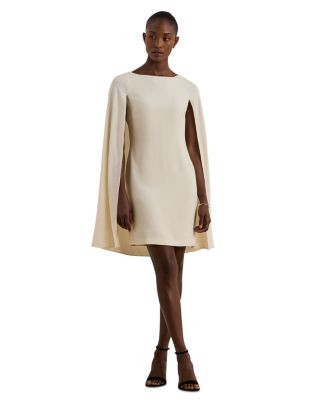 Cape Georgette Cocktail Dress | Bloomingdale's (US)