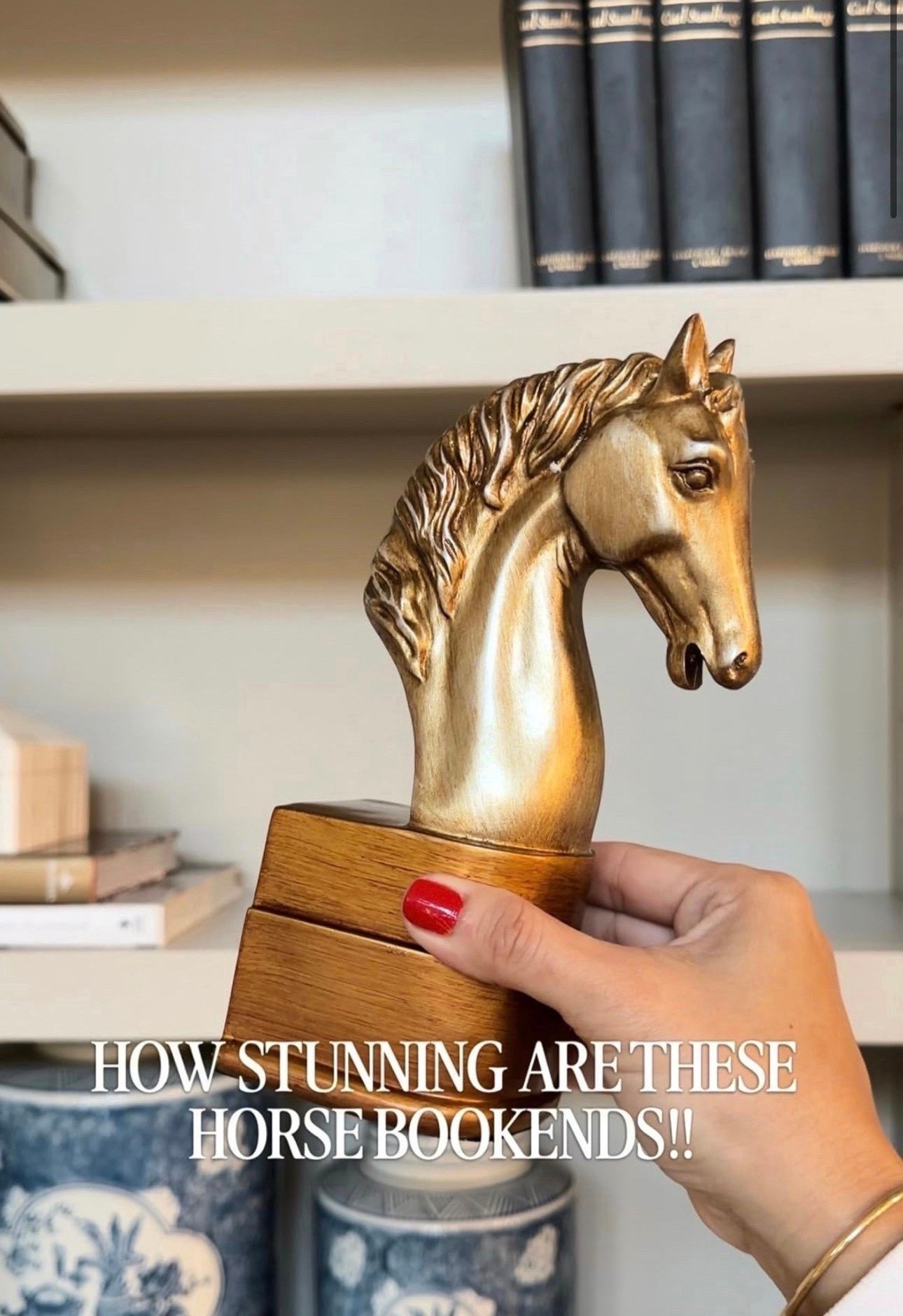 Add a touch of elegance to your bookshelf with these stunning horse bookends! Perfect for horse lovers.

Follow me at @miriamobrien_ on IG and TikTok! 

#AmazonHome #TimelessDesign #AmazonFinds #RLHome

#LTKHome #LTKOver40 #LTKSeasonal

#LTKHome #LTKSeasonal #LTKOver40

#LTKOver40 #LTKHome #LTKSeasonal