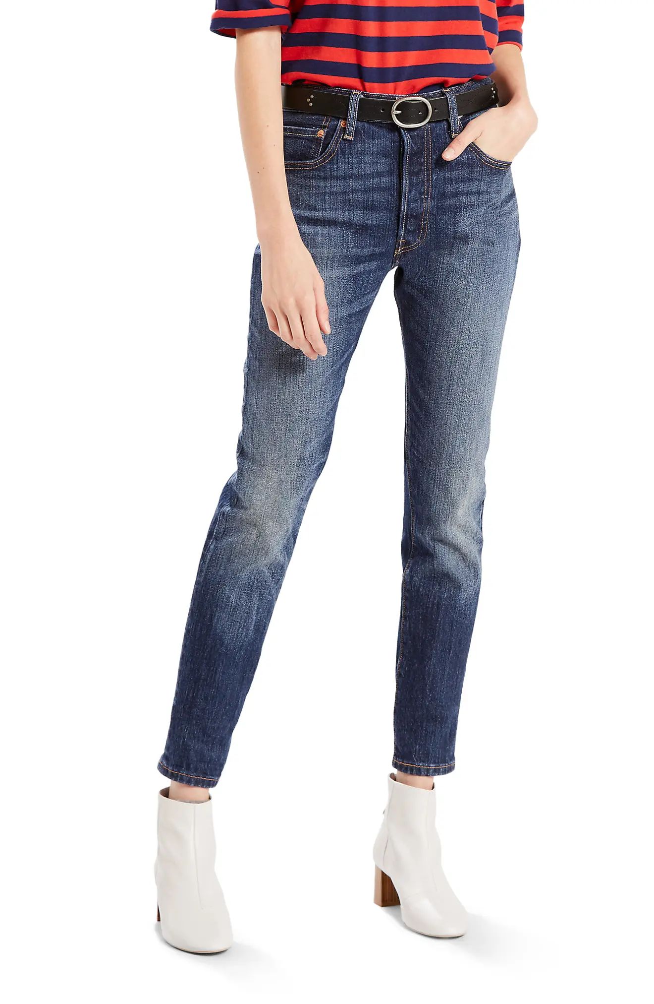501 High Waist Skinny Jeans | Nordstrom