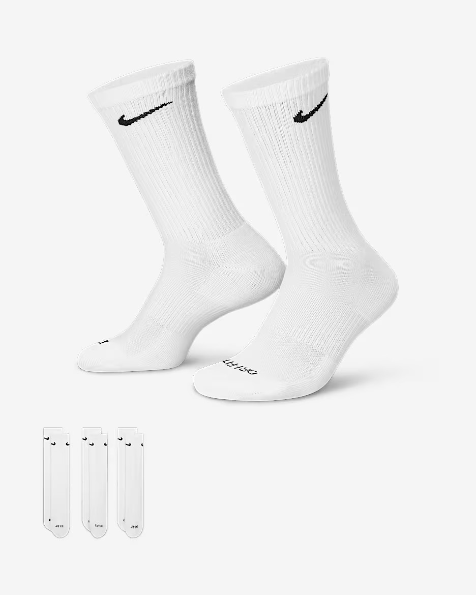 Nike Everyday Plus Cushioned Training Crew Socks (3 Pairs) | Nike (US)