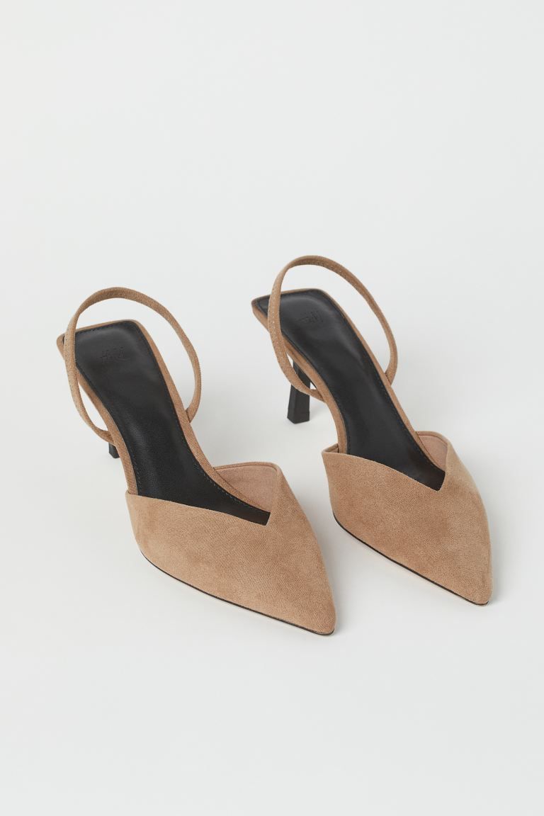 Faux Suede Slingbacks | H&M (US + CA)