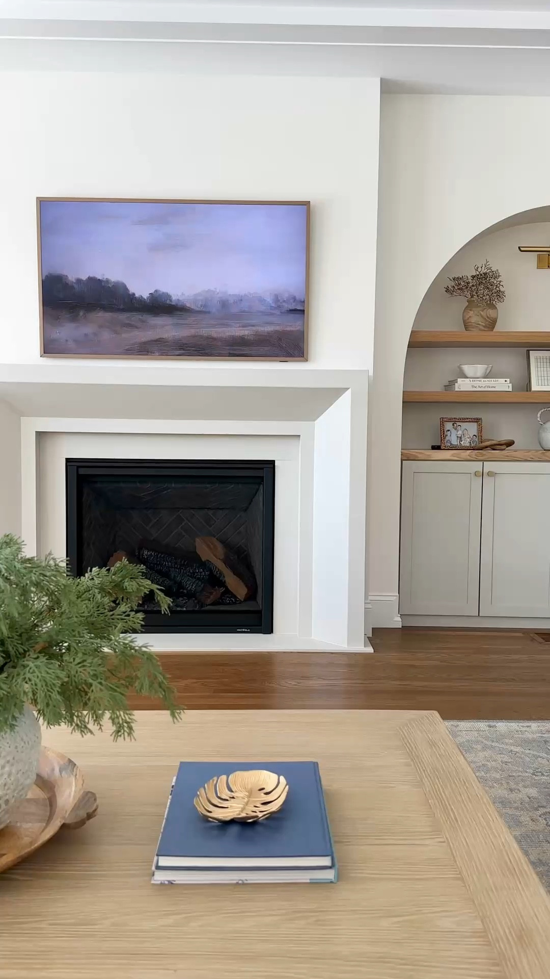 Sharing all the details of our new family room! From our bench seat couches, large coffee table and accent chairs to the rug, artwork and light fixtures. And of course all the accessories! 

#LTKHome #LTKFamily