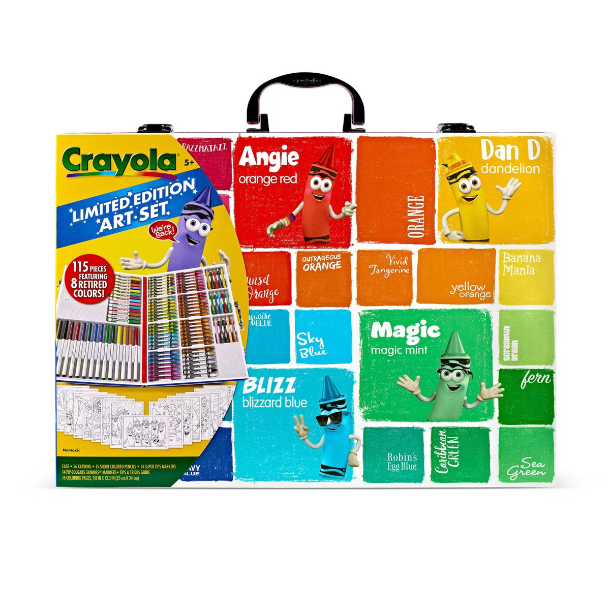 Crayola Limited Edition 115pc Inspiration Art Case Gift | Target
