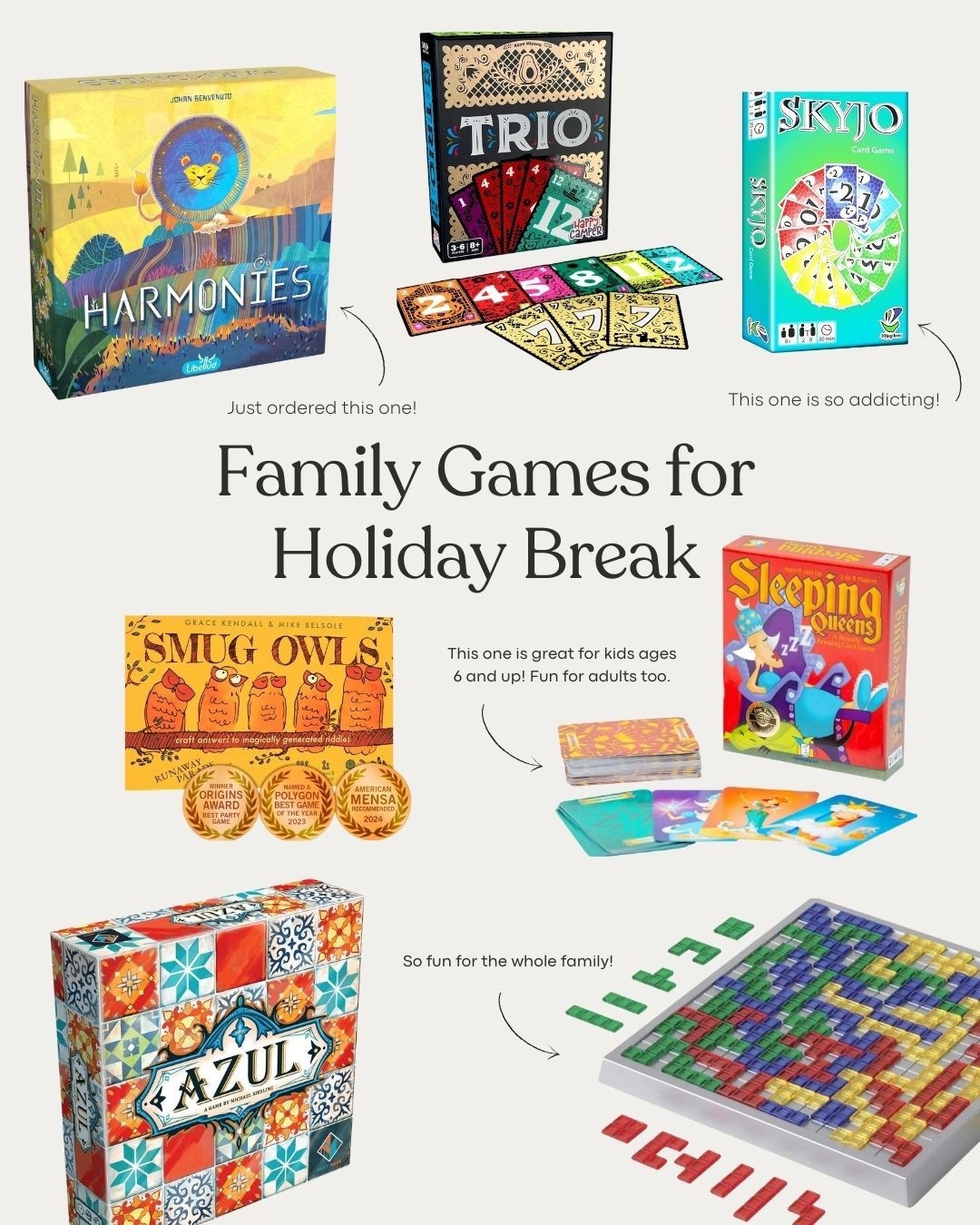 Some of my favorite family games to play right now. Planning on lots of family game time next week!! 

#LTKSeasonal #LTKHoliday #LTKmomlife