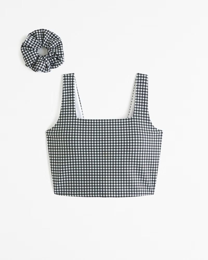 Women's YPB sculptLUX Squareneck Slim Tank | Women's Active | Abercrombie.com | Abercrombie & Fitch (US)