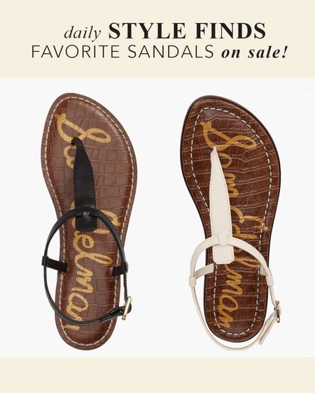 Sam Edelman Gigi sandals - on sale 30% off #samedelman #summersandals #traveloutfits #beachoutfits #summerdeals #summersales

#LTKOver40 #LTKShoeCrush #LTKSaleAlert