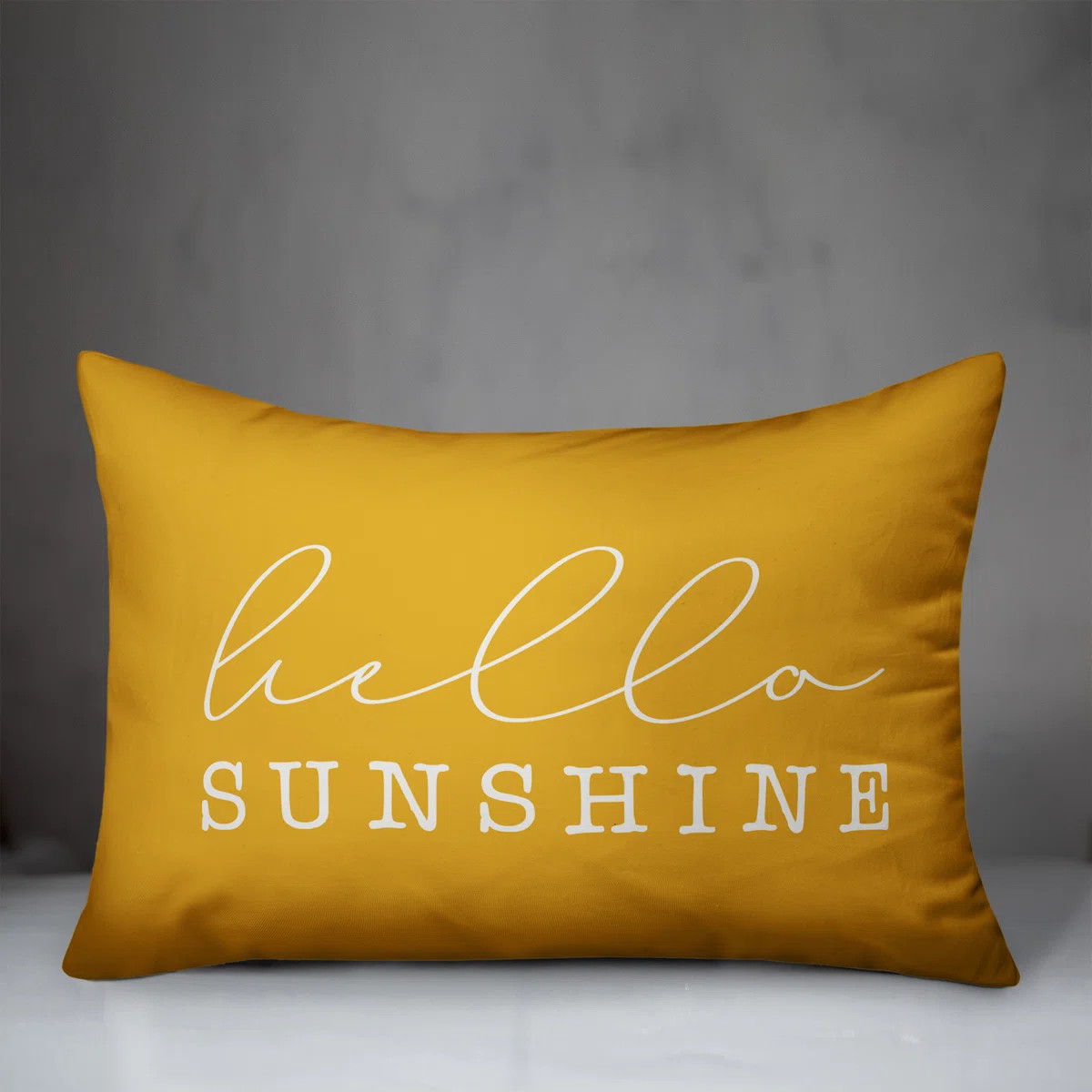Hello Sunshine Outdoor Rectangular Pillow Cover & Insert | Wayfair North America