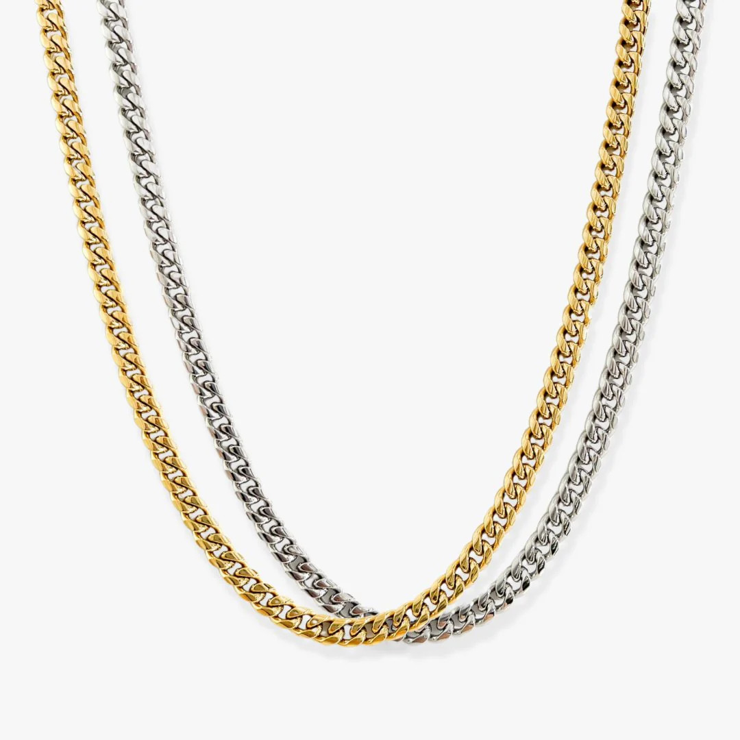 Jamie Curb Chain (Unisex) | Flaire & Co.