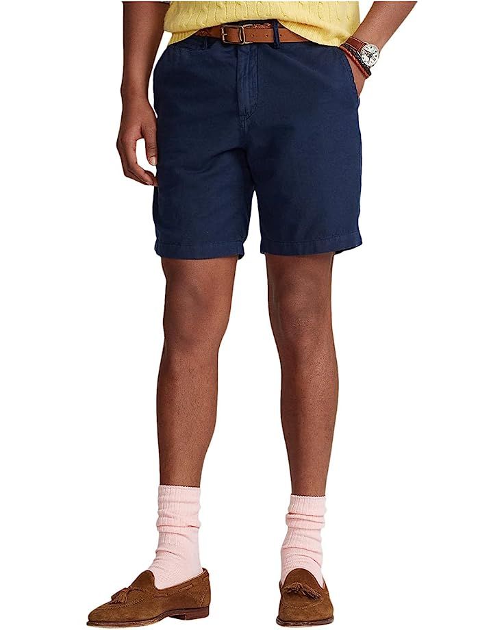 Polo Ralph Lauren Cotton Linen Shorts | Zappos