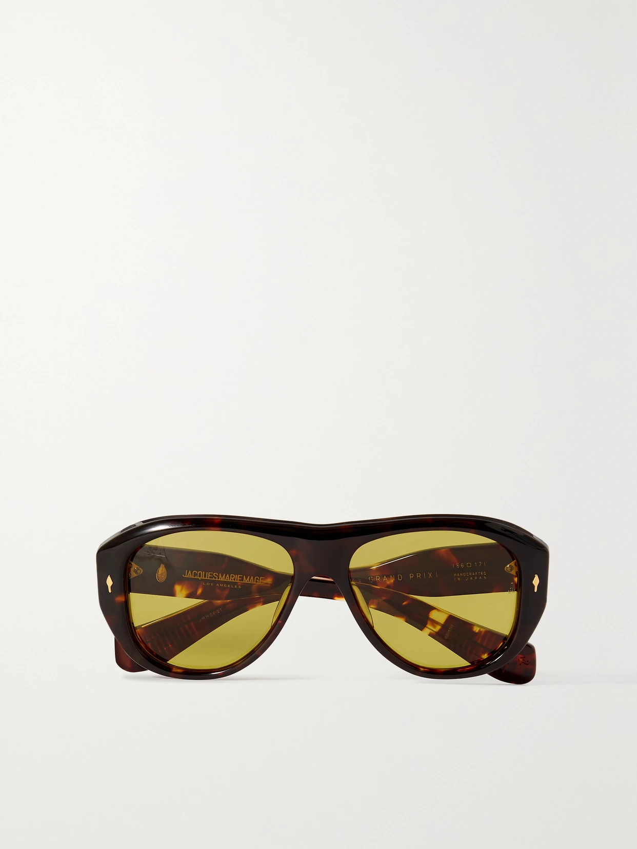 Jacques Marie Mage - Grand Prix Round-frame Tortoiseshell Acetate Sunglasses - One size | NET-A-PORTER (US)