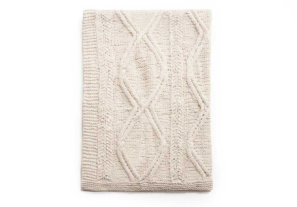 BRODY KNITTED THROW | Alice Lane Home Collection