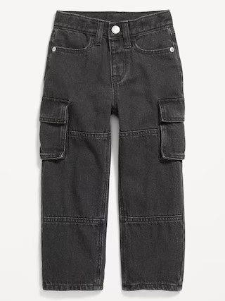 Baggy Barrel-Leg Cargo Jeans for Toddler Boys | Old Navy (US)