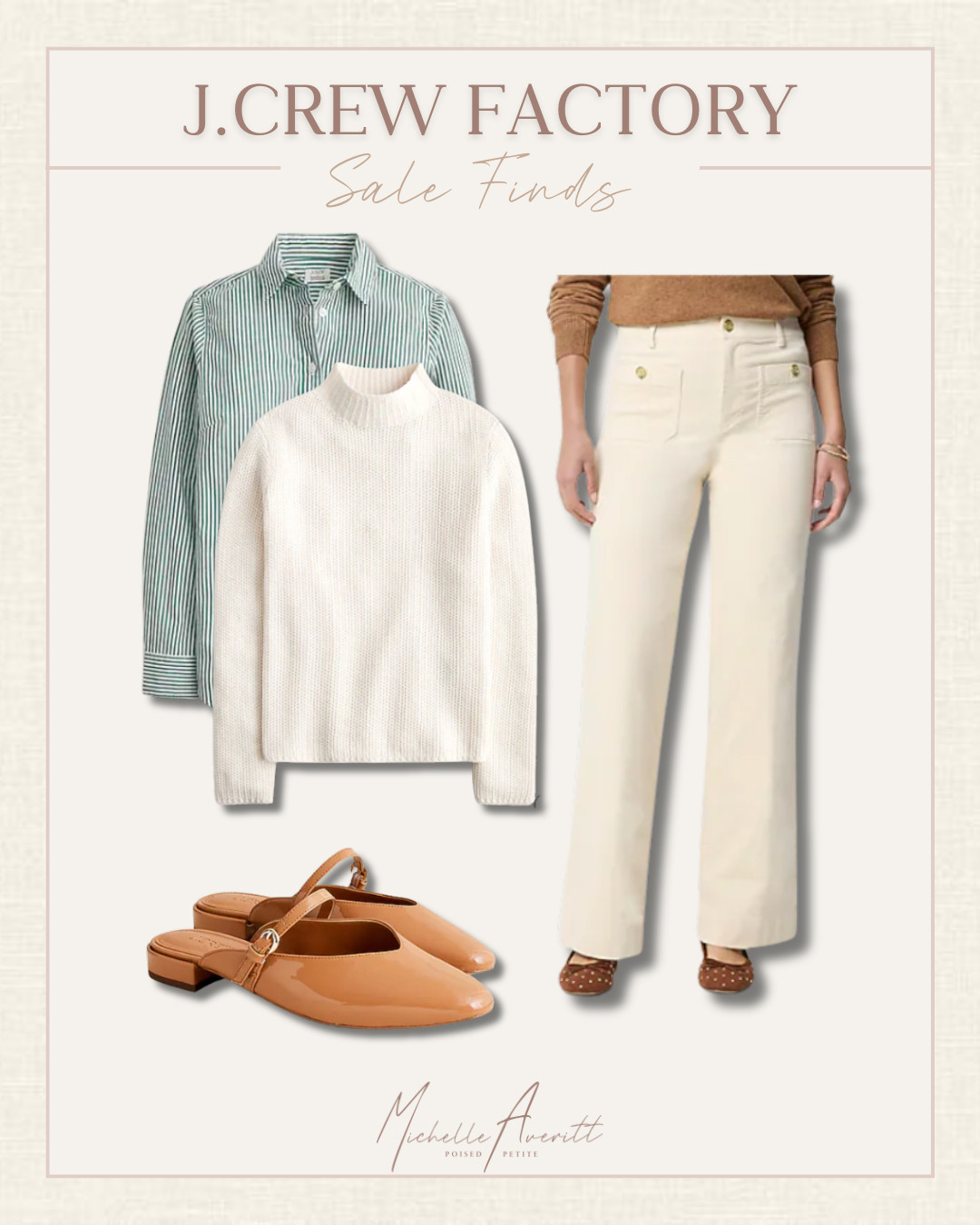 Sharing a few J.Crew Factory sale finds that look way more expensive than they are. Easy, polished pieces you can dress up or down without blowing the budget.

petite fashion, petite style, winter ootd, sale finds, winter style, fashion over 40 

 #LTKootd #LTKSaleAlert #LTKPetite