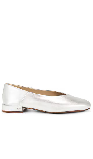 Kasey Flat in Soft Silver | Revolve Clothing (Global)