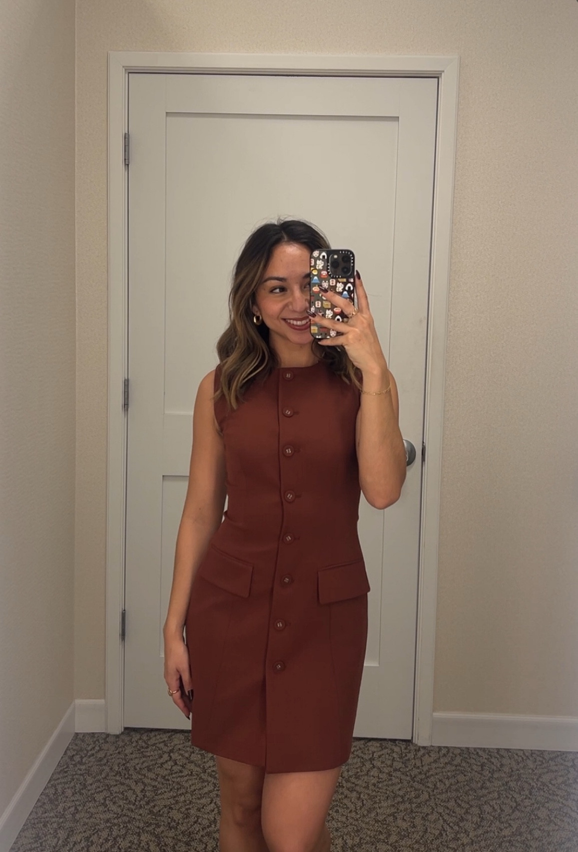 Classic full button down dress 🍂 in love with this dress perfect for work or a night out 

#LTKWorkwear #LTKStyleTip #LTKHoliday