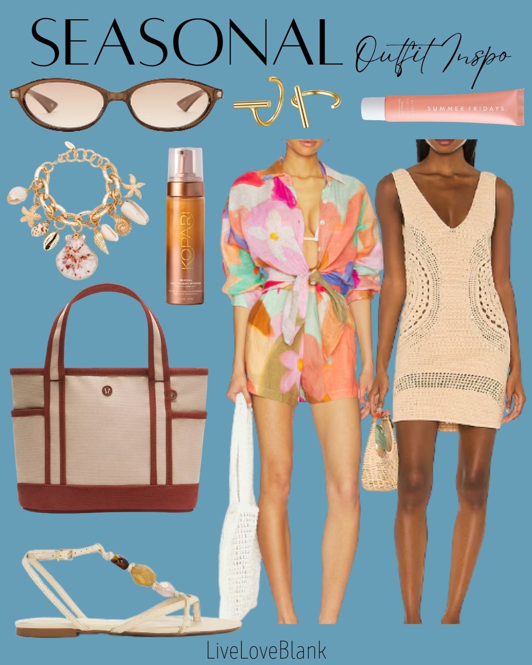 Travel outfits
Vacation outfits
Seasonal outfits
Outfits for her 
@Revolve
@lululemon