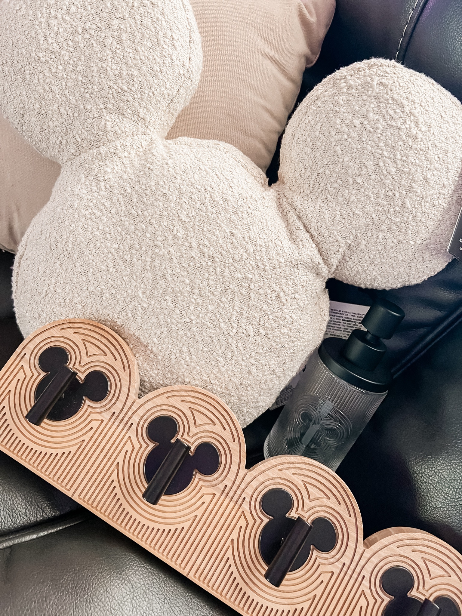 If you have a Disney loving kid or love Disney yourself here is some of the cutest neutral Disney home decor that had to come home with us! 


I got the Mickey pillow & hooks for our little boys room and the soap dispense to go with his tooth brush holder! 

Love adding these little accents in our home for our little Mickey loving boy!

Disney decor, Disney home decor, Disney World, Mickey Mouse, Mickey home decor, neutral Mickey home decor

#LTKkids #LTKtravel #LTKfindsunder50