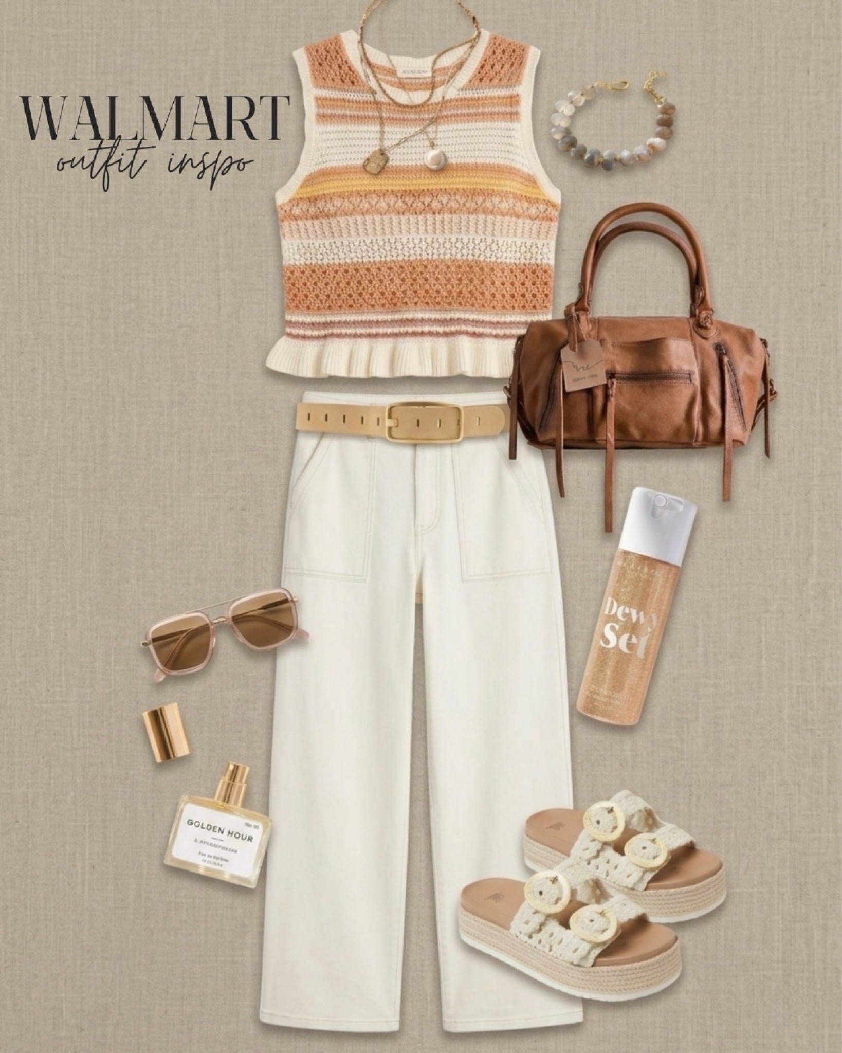 ✨SCROLL TO SHOP✨

Boho chic outfit inspo from Walmart 🤍 this crochet top is a Zara look for less! I added elevated accessories to complete the outfit ✨

#LTKootd #LTKmomlife #LTKdayinmylife