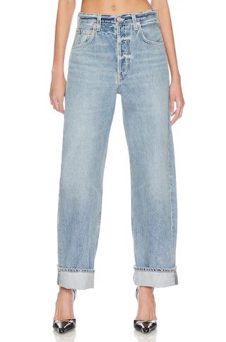 Citizens of Humanity Ayla Baggy Cuffed Crop in Skylights from Revolve.com | Revolve Clothing (Global)