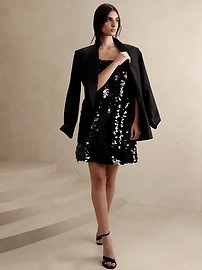 Teia Sequin Mini Dress | Banana Republic (US)