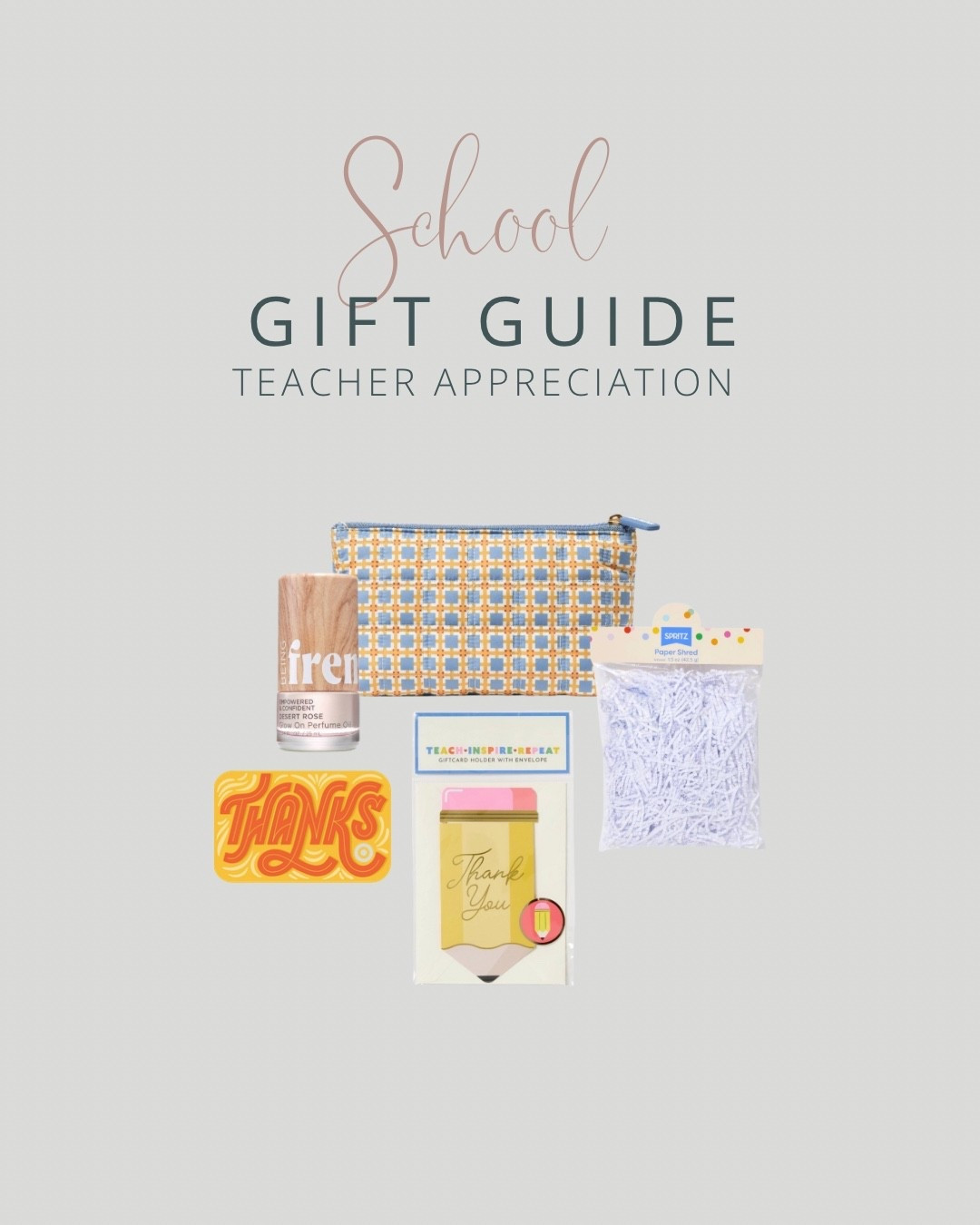 Gifting my son’s teacher something fun and practical for teacher appreciation!🍎
Everything’s from @Target 

#teachergift #teacherappreciation 

#LTKSeasonal