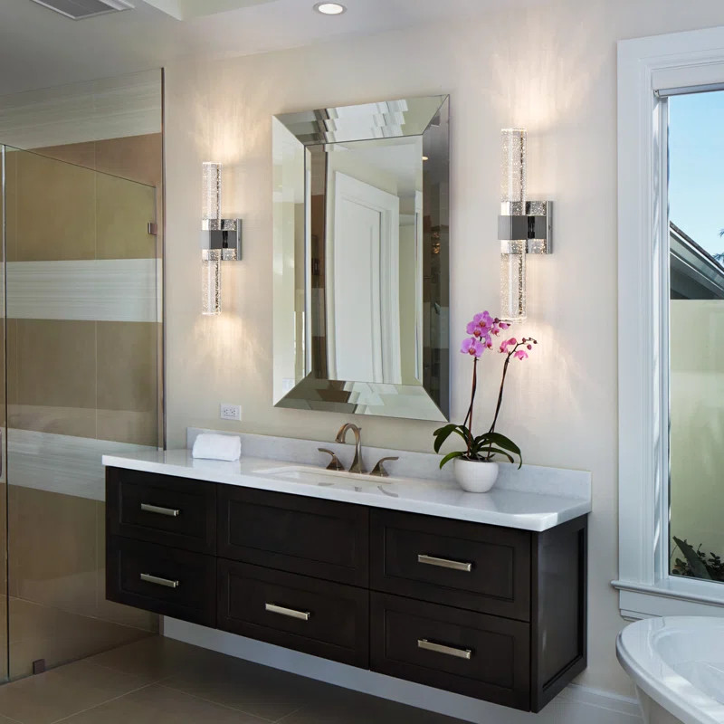 Nazreen Crystal LED Wallchiere (Set of 2) | Wayfair North America