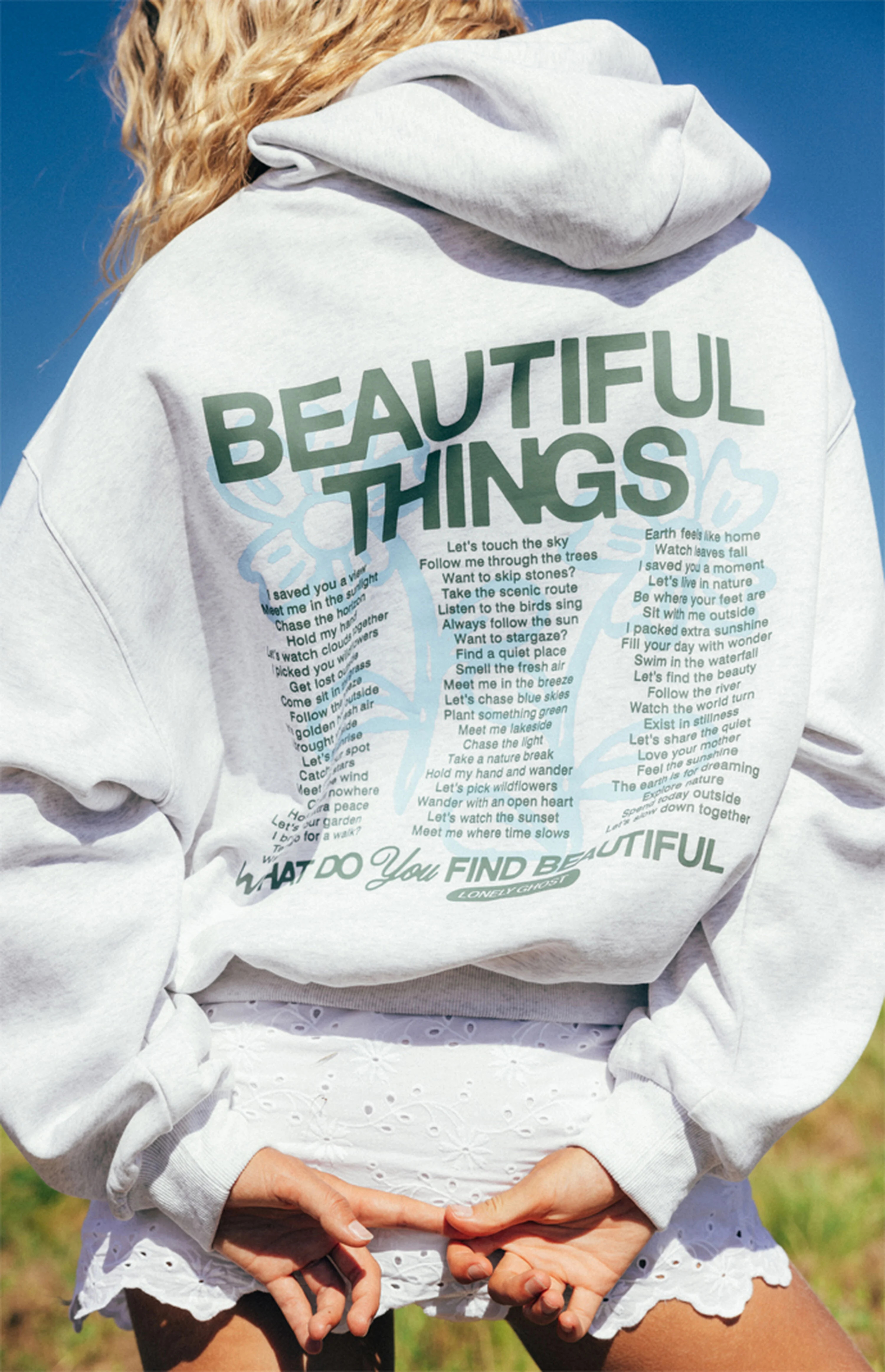 LONELY GHOST Beautiful Things Hoodie | PacSun