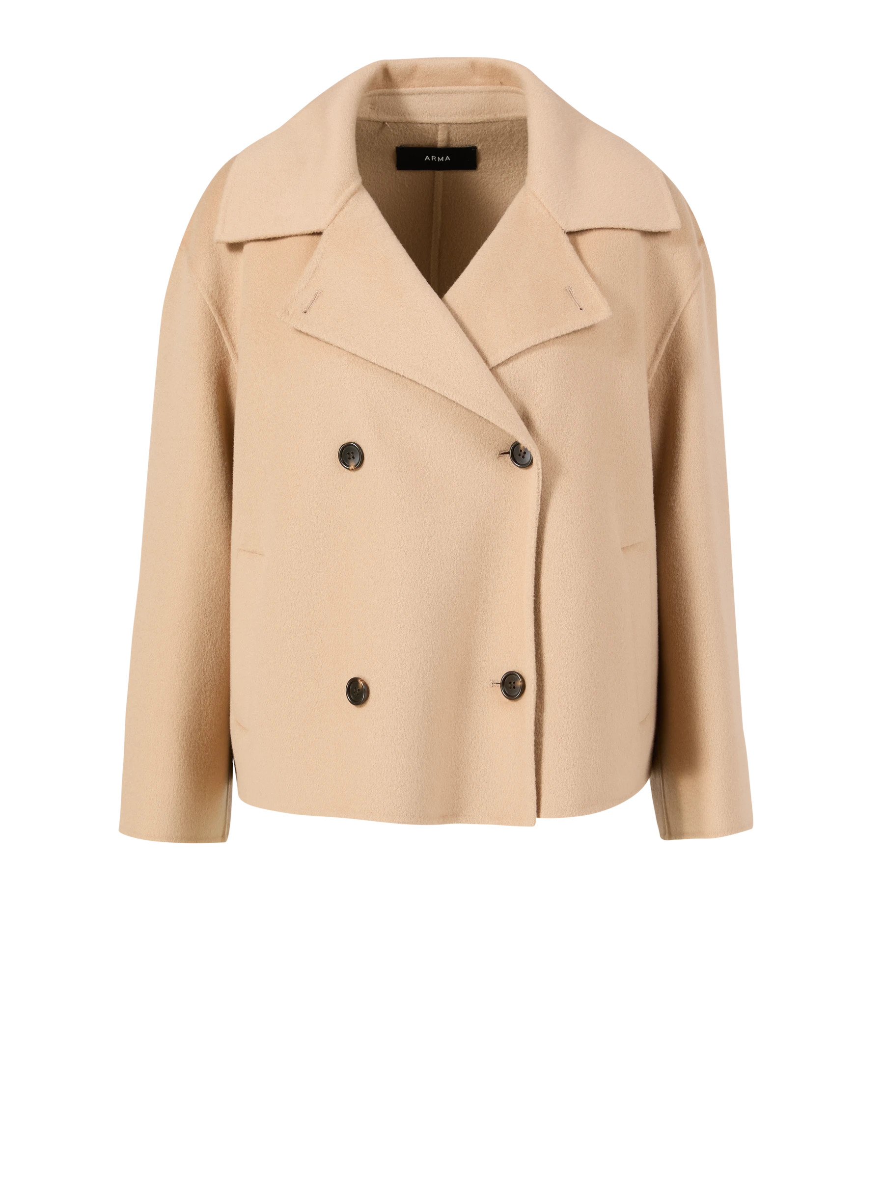 Oversized Wolljacke 'Manila' Beige | Unger-Fashion.com