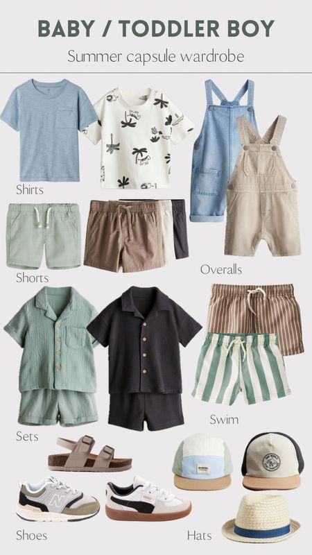 Summer capsule wardrobe for boy moms! All the essentials you’ll need for your little one! 

Baby boy outfits, toddler boy outfits, baby clothes, toddler boy style, baby boy spring clothes, summer baby clothes, summer outfit Inspo, outfit Inspo, baby ootd, toddler ootd, outfit ideas, summer vibes, spring trends, spring 2024, capsule wardrobe, wardrobe essentials, wardrobe basics, toddler sneakers, baby sandals, toddler sandal

#LTKBaby #LTKFamily #LTKKids