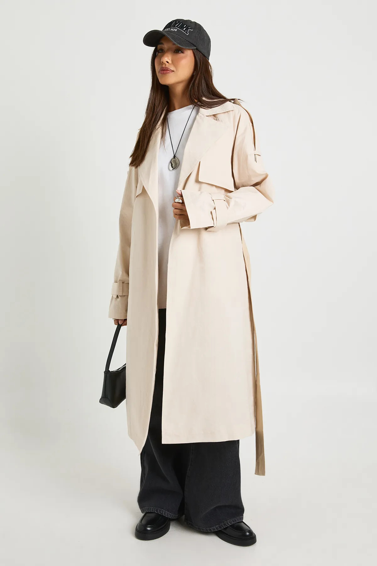 Jackets & Coats | Belted Trench Coat | boohoo | boohoo (US & Canada)