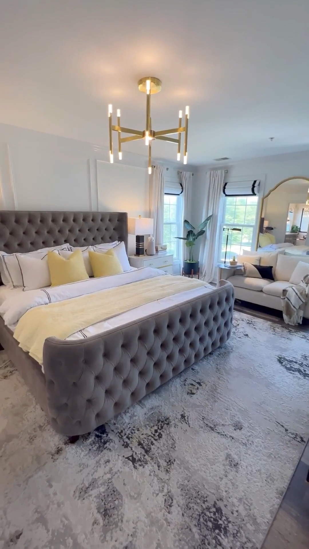 Do you make your bed every morning? Sharing my favorite bedroom furniture and mellow yellow decor 

#LTKHome #LTKSaleAlert