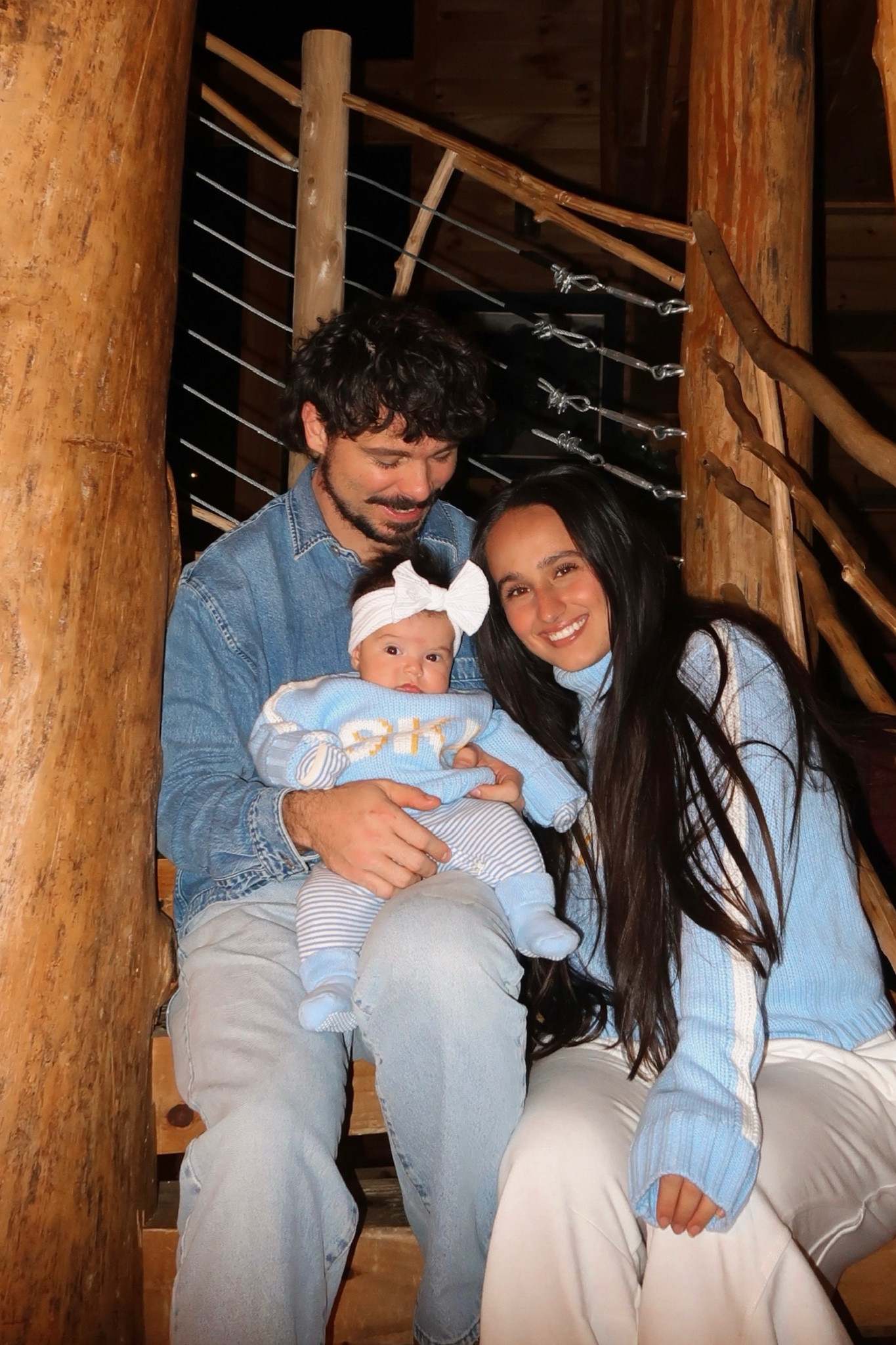 family blues on our mountain trip!!! so obsessed with me and ila’s matching ski sweaters🥹 

ski outfit, cold weather outfit, winter outfits, matching family outfit, sweaters, jeans, denim jackett

#LTKSeasonal #LTKbaby #LTKfamily