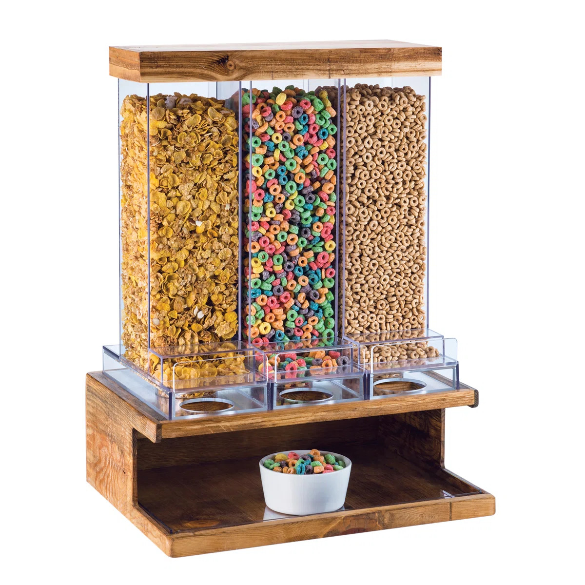 Madera 3 Section Cereal Dispenser | Wayfair North America