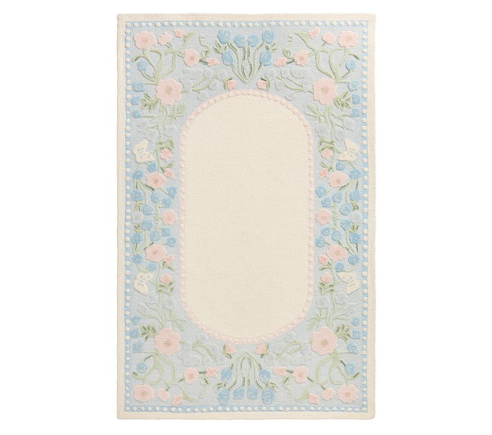 Grace's Garden Floral Rug | Pottery Barn Kids